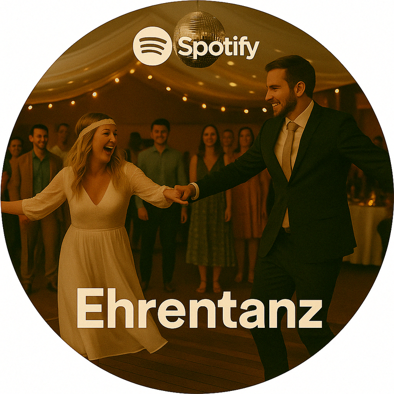 Brautpaar tanzt den Ehrentanz unter einer Discokugel – emotionale Hochzeitsmusik vom DJ aus Oldenburg für unvergessliche Indoor-Momente